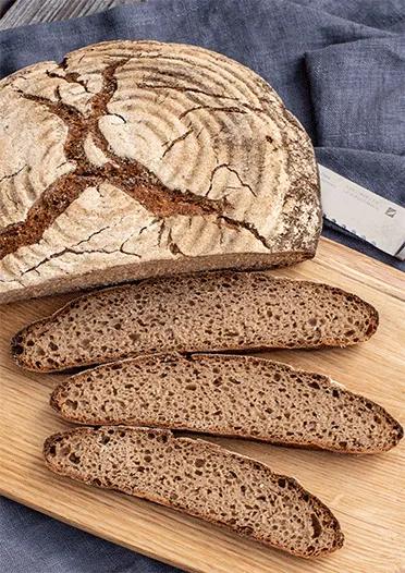 100% Roggenbrot | Rezept | Roggenbrot, Roggenbrot backen, Brot backen