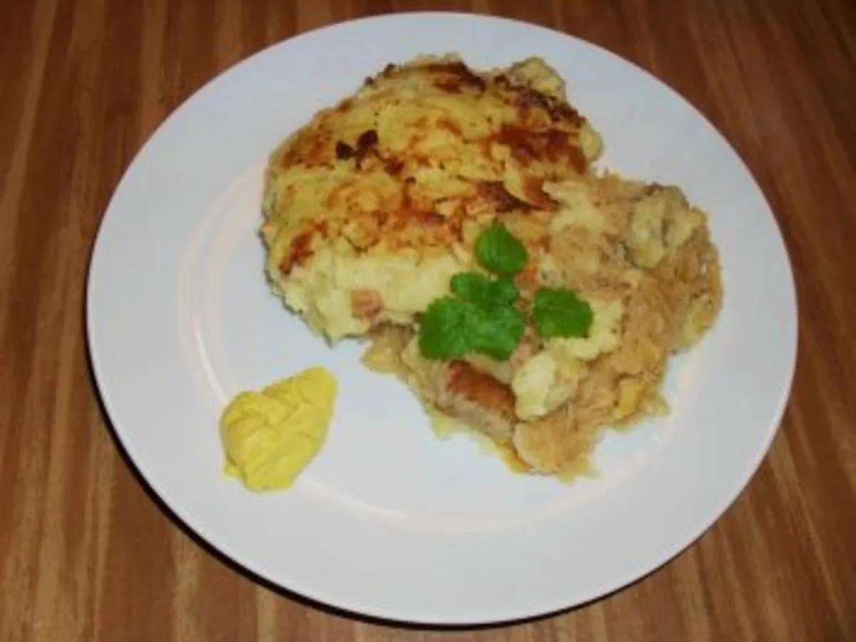 Sauerkrautauflauf mit Sauerkraut und Kartoffeln - Rezept mit Bild ...