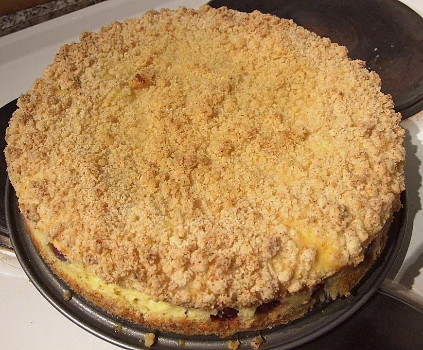 Schnelle Kirsch - Quark - Torte von Heeschen | Chefkoch