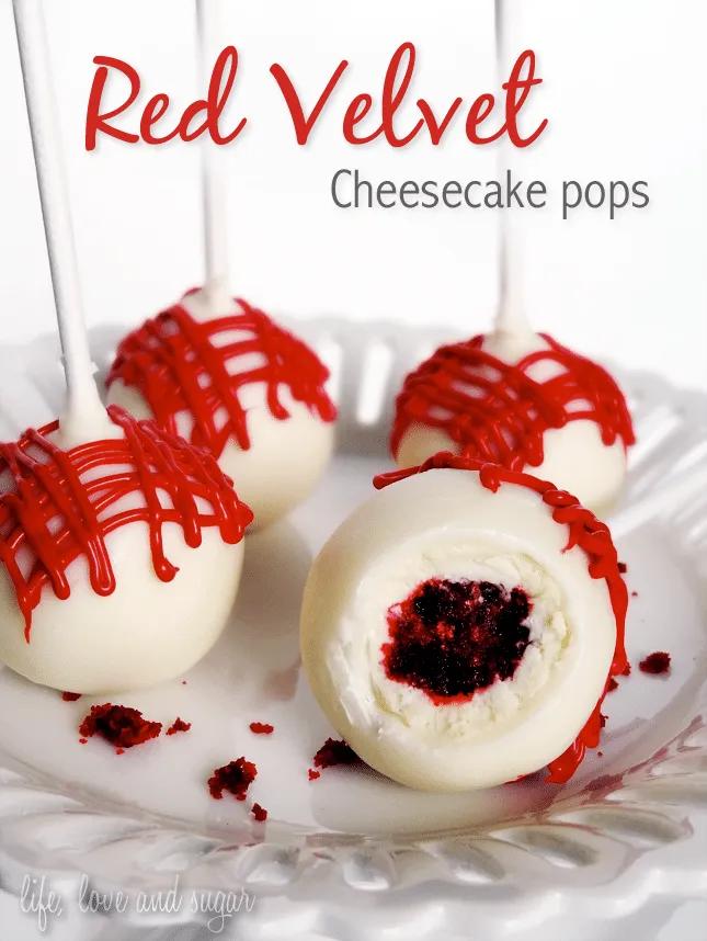 Red Velvet Cheesecake Pops | The Best Red Velvet Cheesecake Recipe