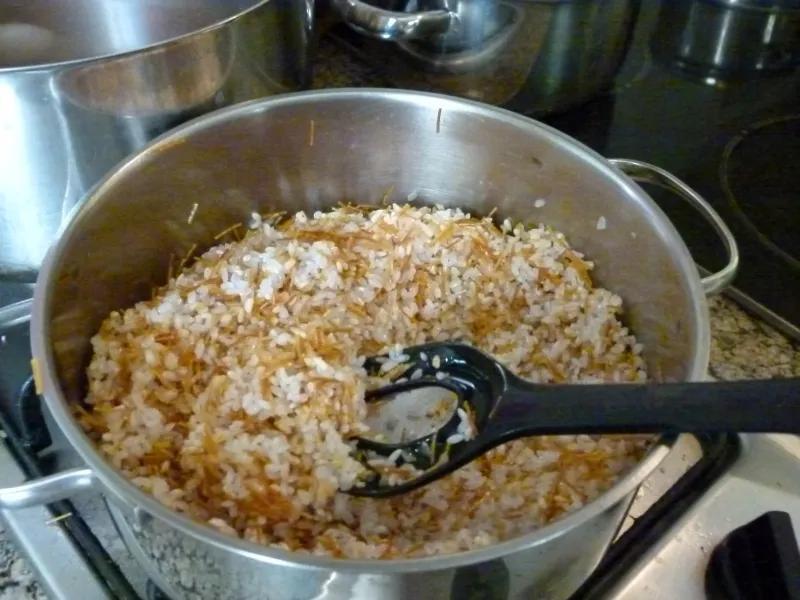 Reis mit eingeweichtem Brot und Fleisch -- Fatta | Ägyptische Rezepte