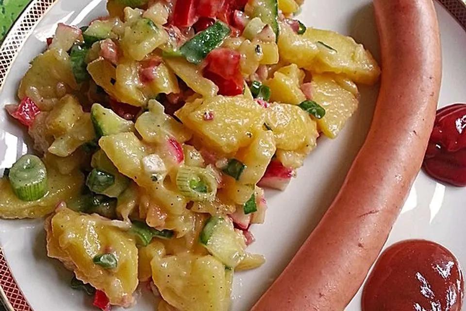 Kartoffelsalat mit Essig und Öl von falkin| Chefkoch | Rezepte ...