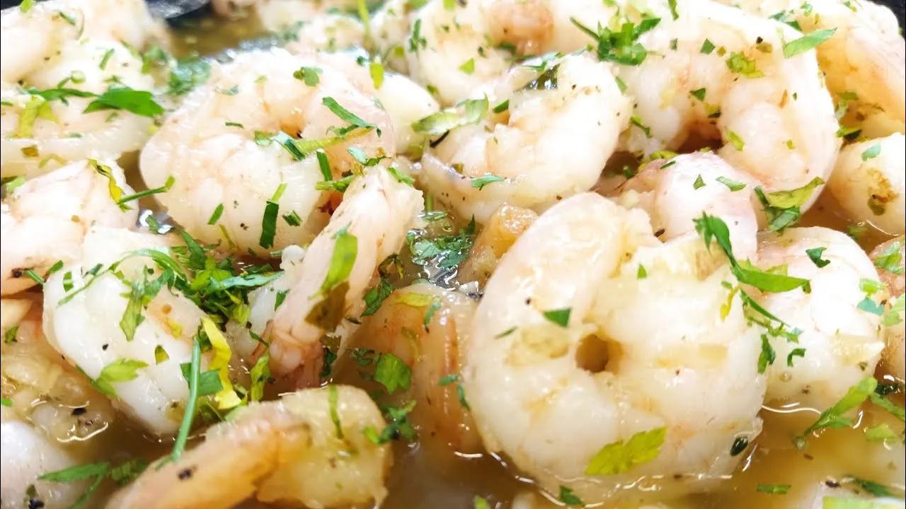 Garnelen garlic / Garnelen mit Knoblauch / Gambas al Ajillo / quick and ...