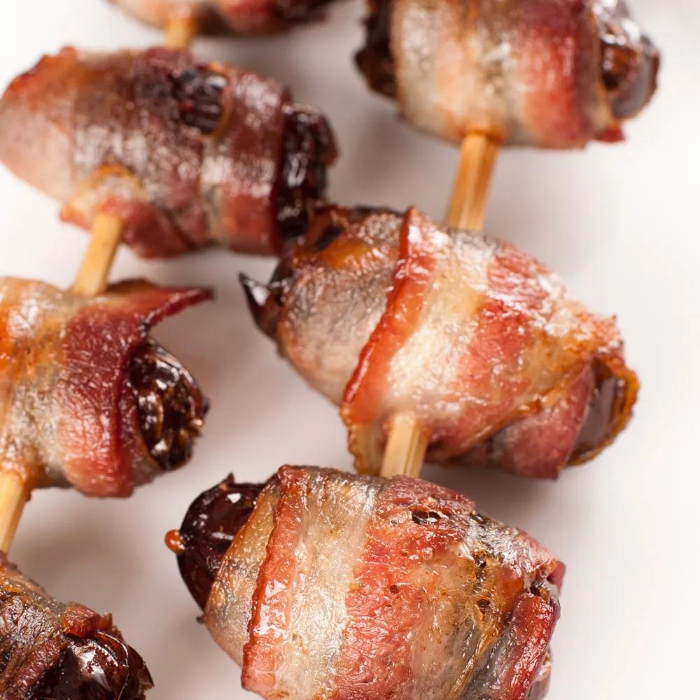 Datteln im Speckmantel - Dátiles con Bacon (150g) | Jamon.de - Spanien Shop