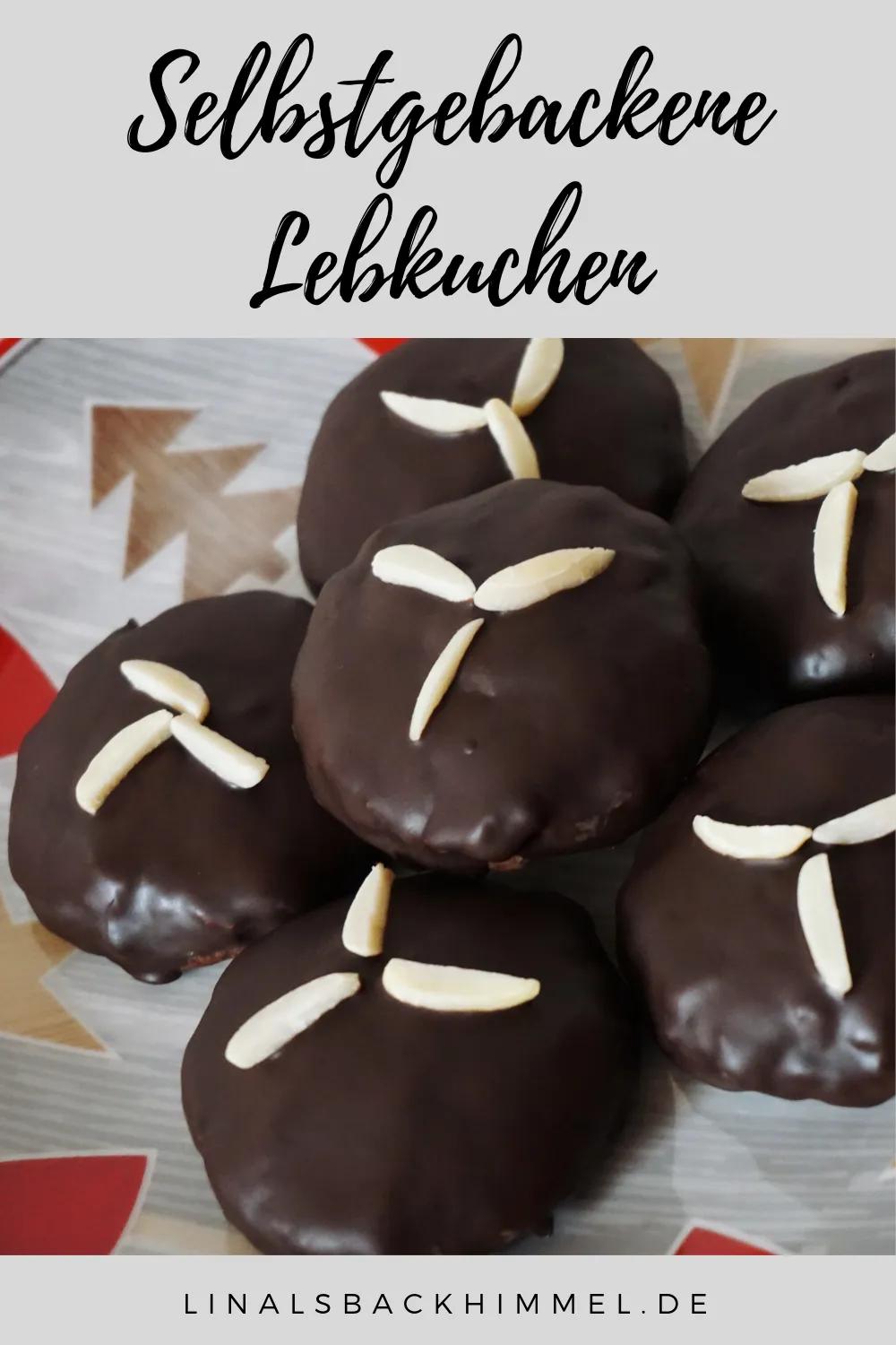 Kleine Lebkuchen mit Schoko-Guss | linalsbackhimmel.de | Lebkuchen ...