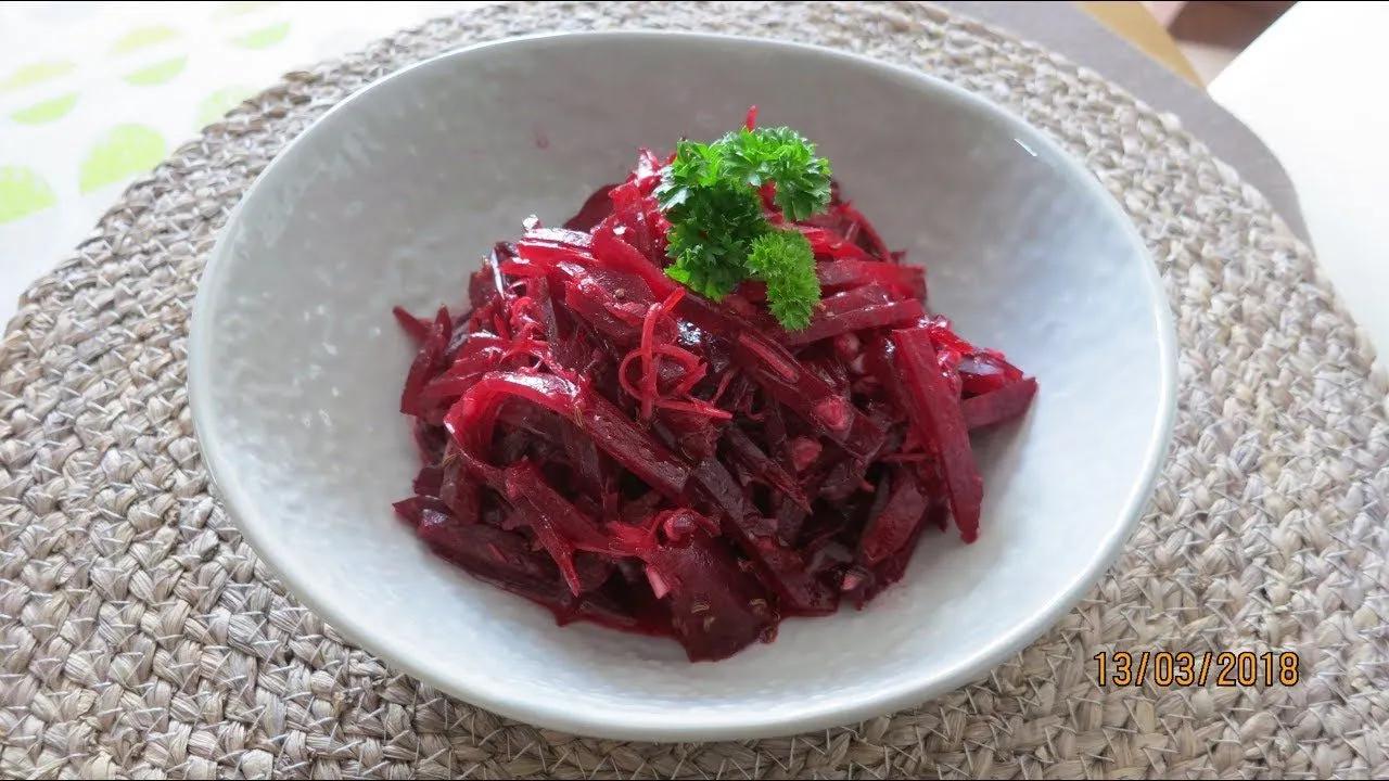 Rohnen (Rote Rüben) Salat - YouTube | Rote rüben salat, Rohnen, Rote rübe