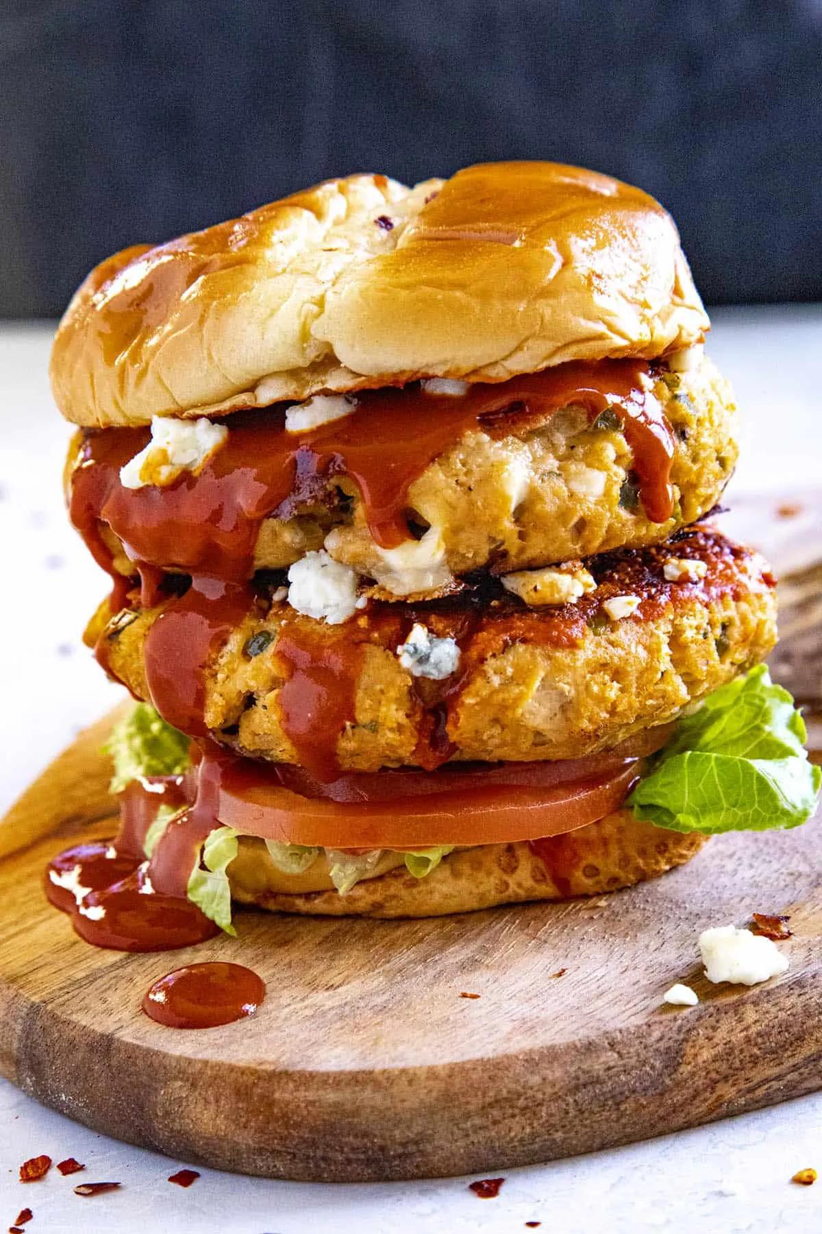Chicken Burger Recipes - Recipe This | Copycat KFC Zinger Chicken ...