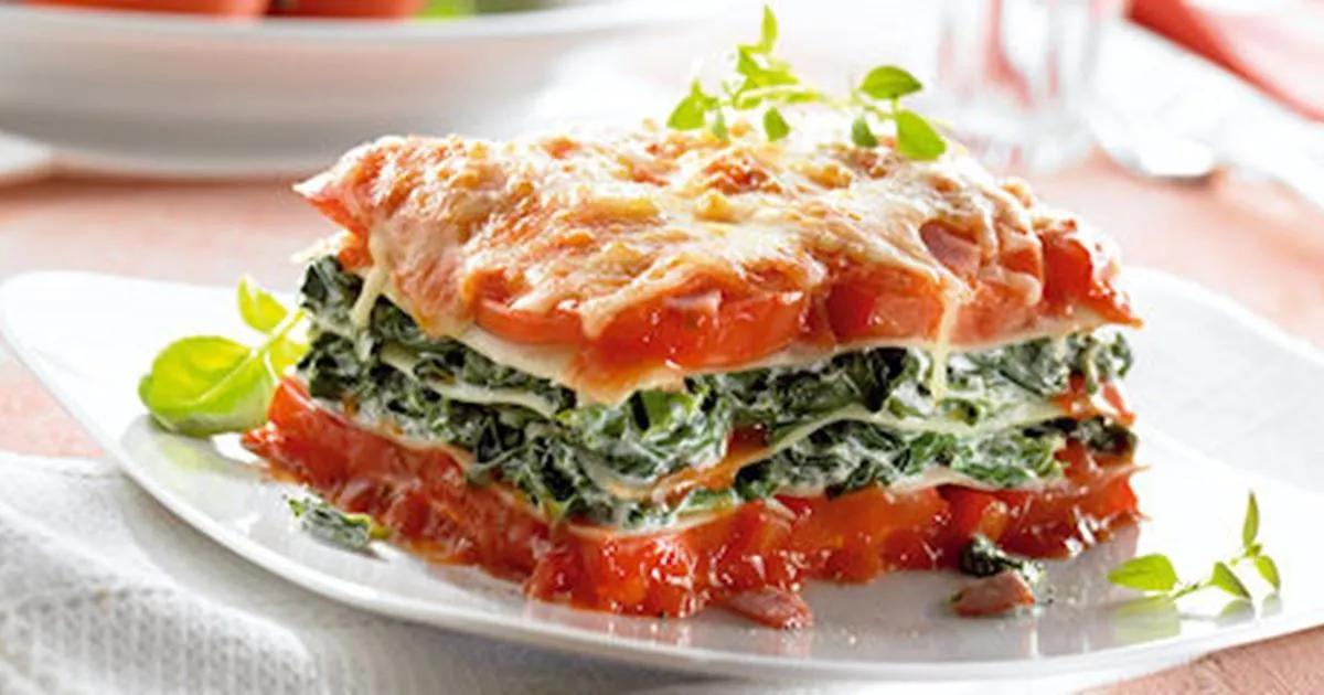 Lasagne mit Spinat und Schinken | Rezept | Rezepte, Lebensmittel essen ...