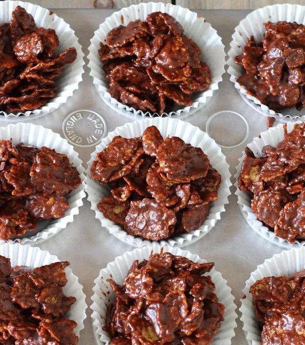Grown-up Chocolate Cornflake Cakes | Recipe | Cornflake cake, Chocolate ...