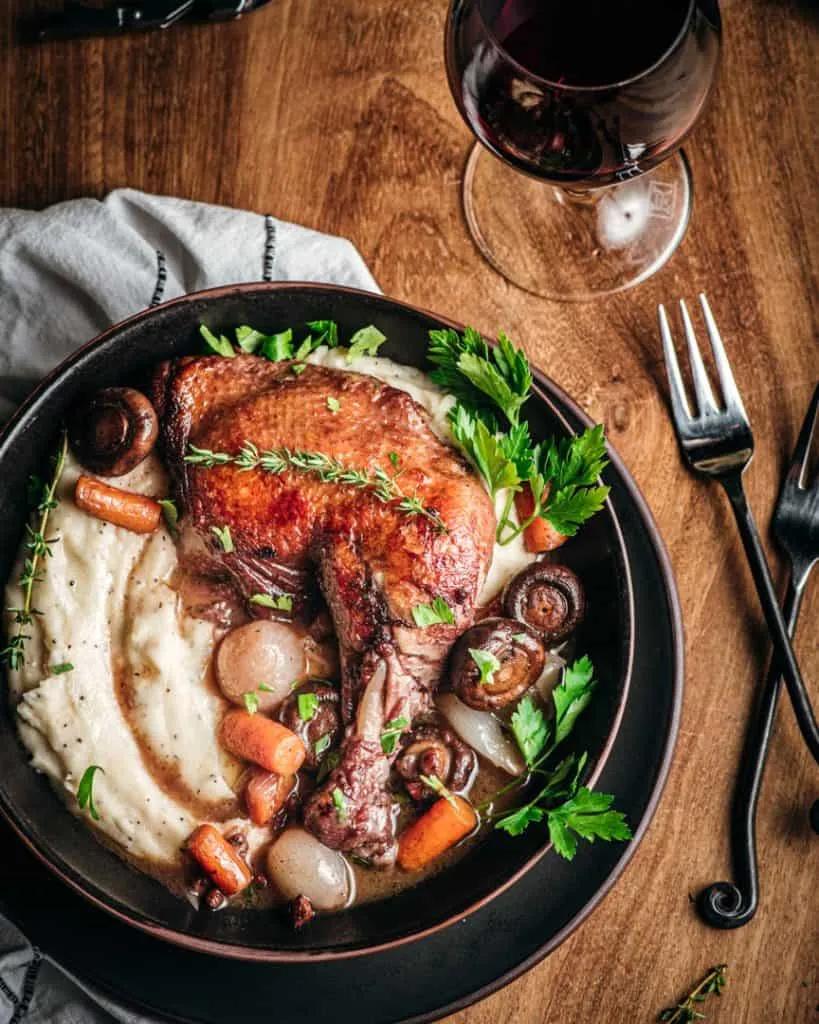 Coq au Vin - Chicken in Red Wine - Cooking With Wine Blog