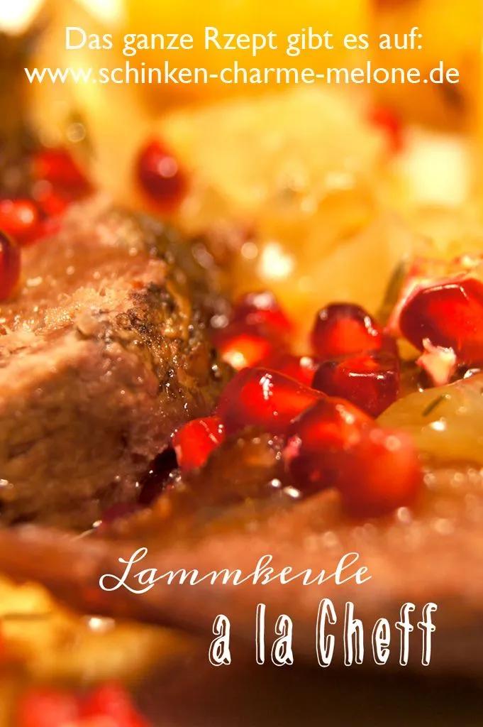 Lammkeule a la Chef mit Ofenkartoffeln | Lammkeule, Essen, Lebensmittel ...