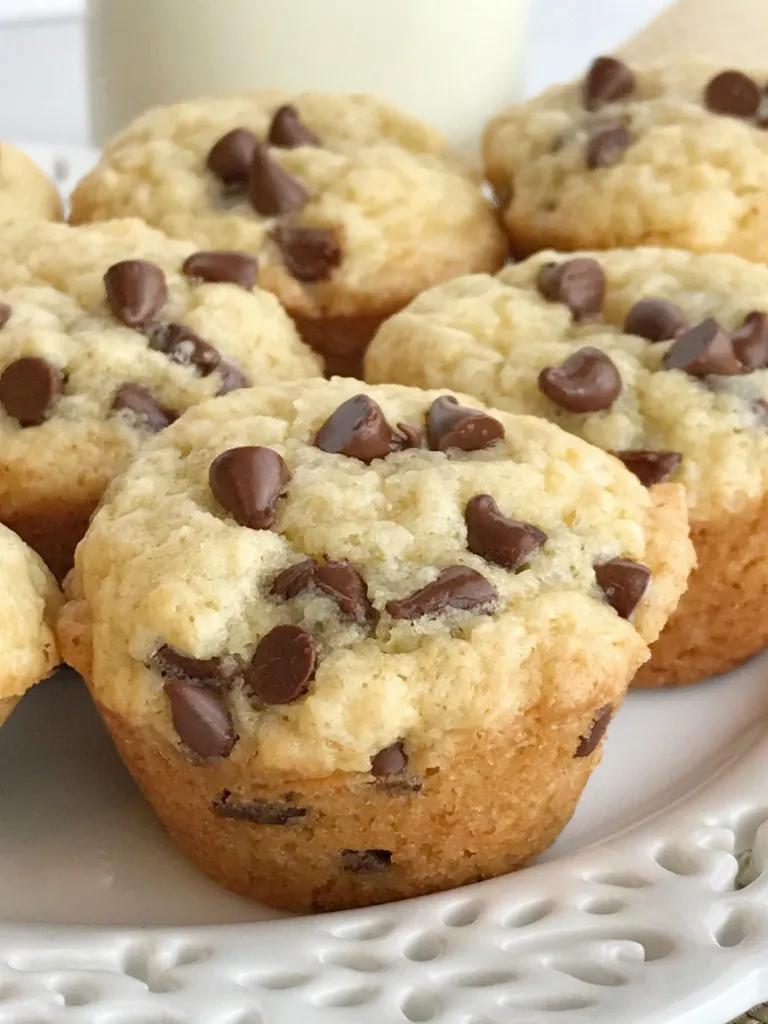 Mini Chocolate Chip Muffins - Together as Family