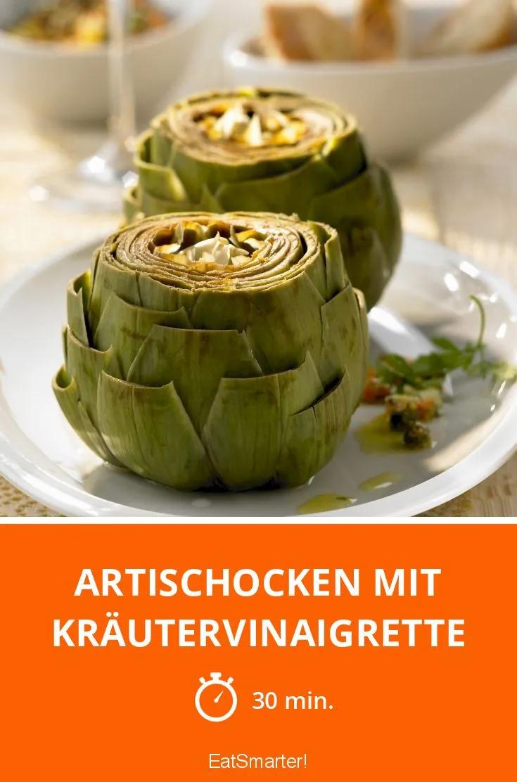 Artischocken mit Kräutervinaigrette Rezept | EAT SMARTER