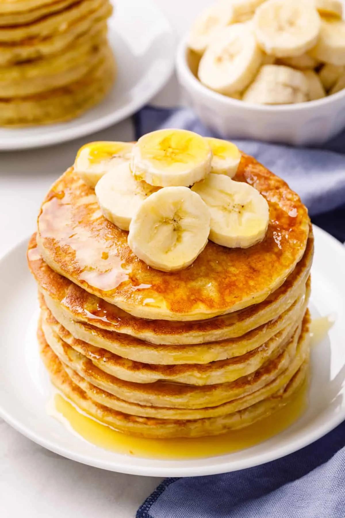 Easy Banana Pancakes | All Things Mamma
