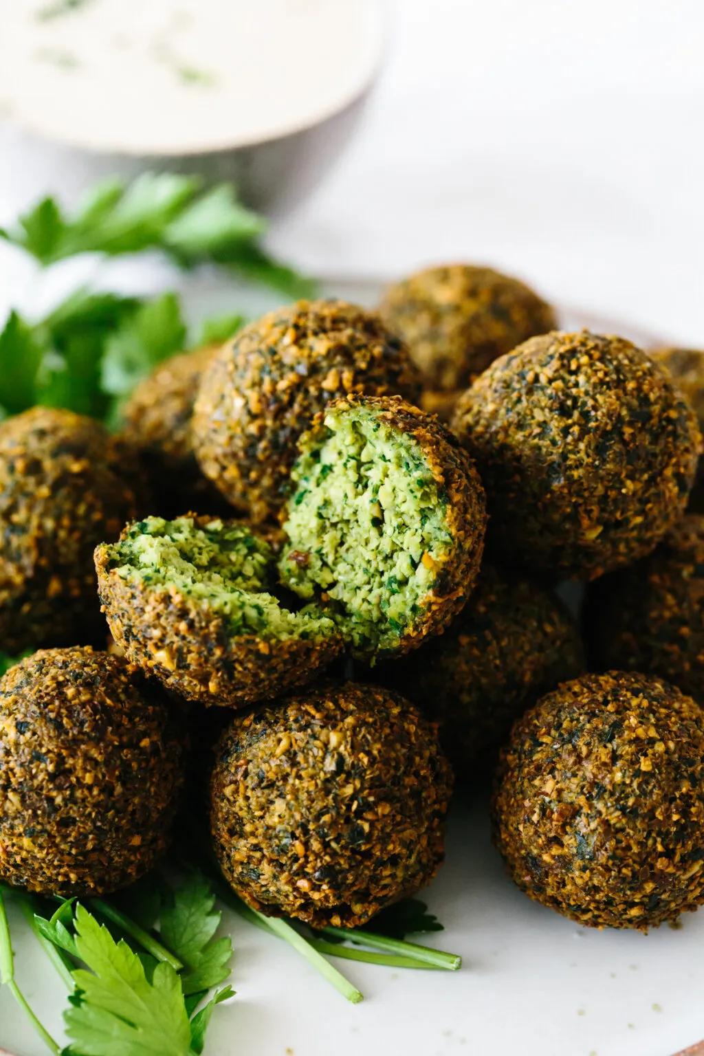 Most Delicious Falafel Recipe (Fried or Baked) | Downshiftology