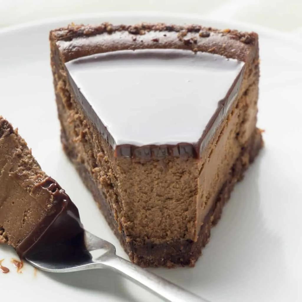 Chocolate Espresso Cheesecake | Foodtasia