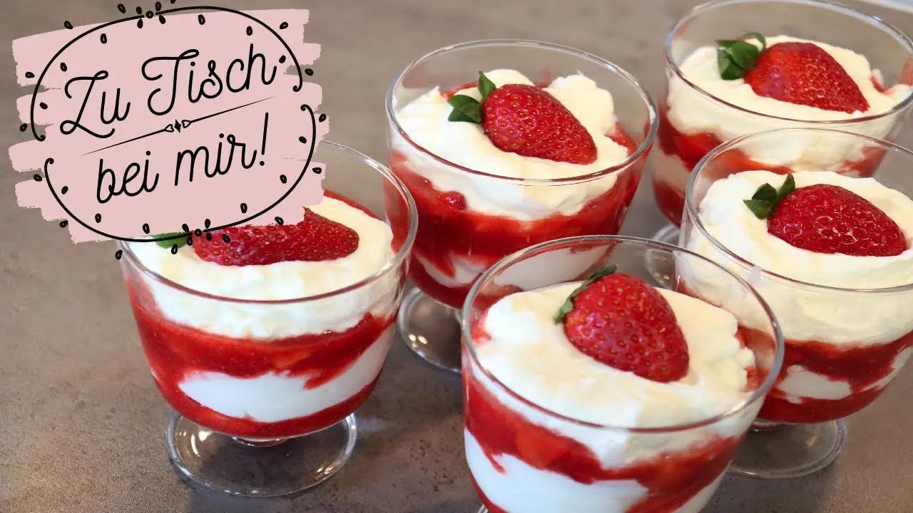 Super schnell gemacht‼️ Macarpone-Erdbeer-Dessert 💯🍓🍓 - YouTube