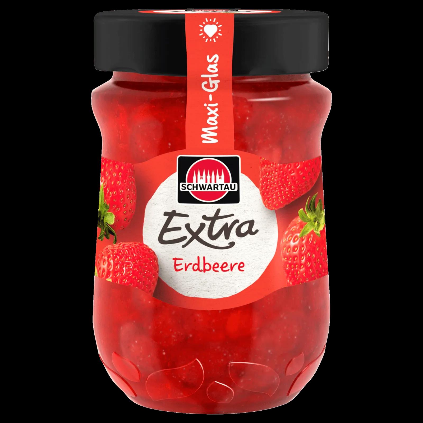 Schwartau Extra Erdbeere Konfitüre 600g bei REWE online bestellen!