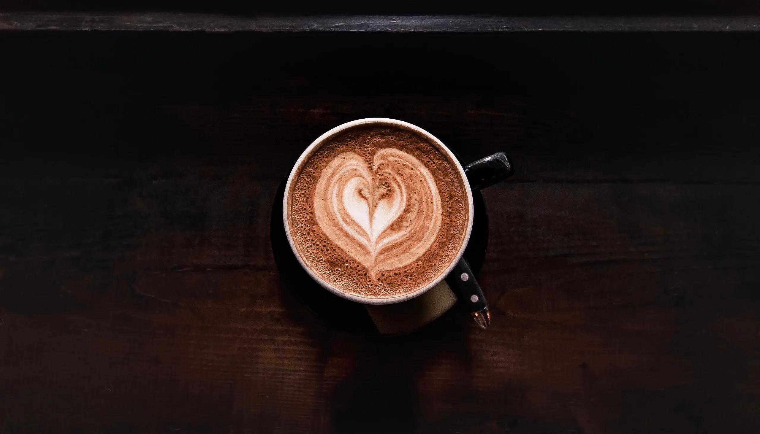Free Images : latte, cappuccino, drink, coffee cup, caffeine, flat ...