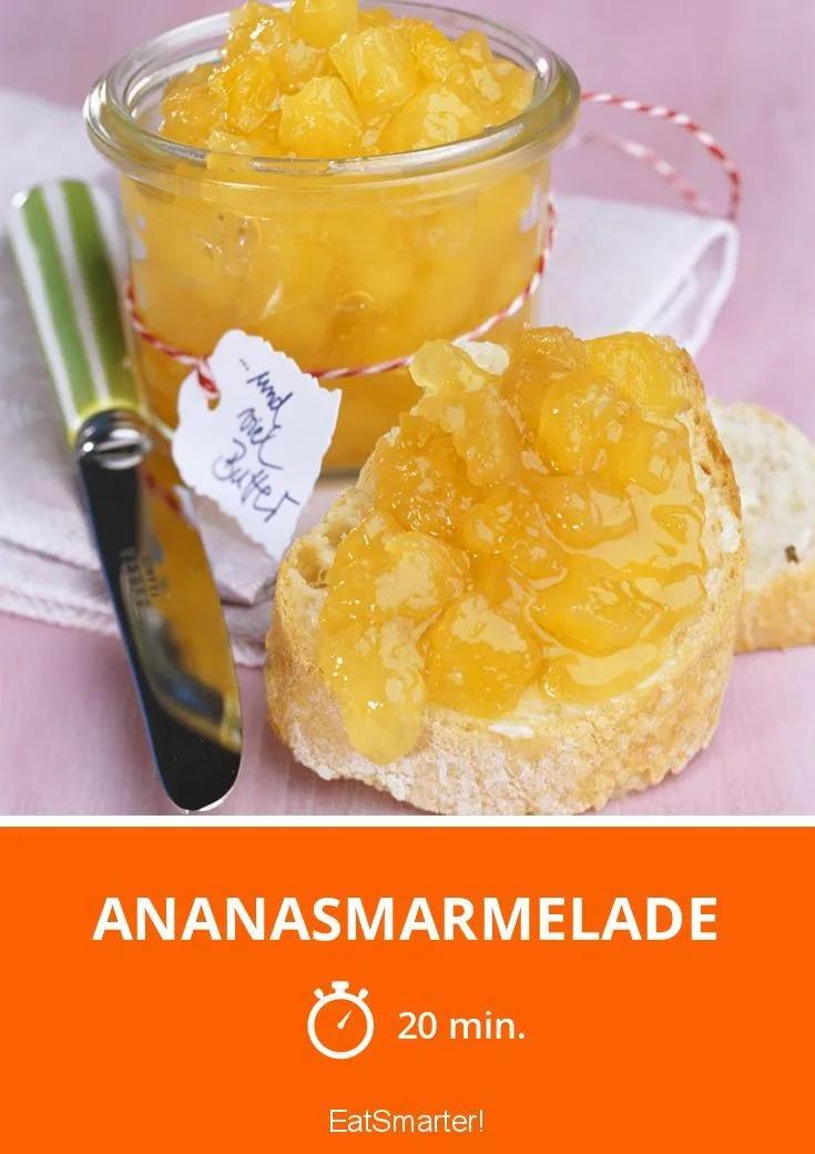 Ananasmarmelade | Rezept | Ananas marmelade, Marmelade, Coctail rezepte