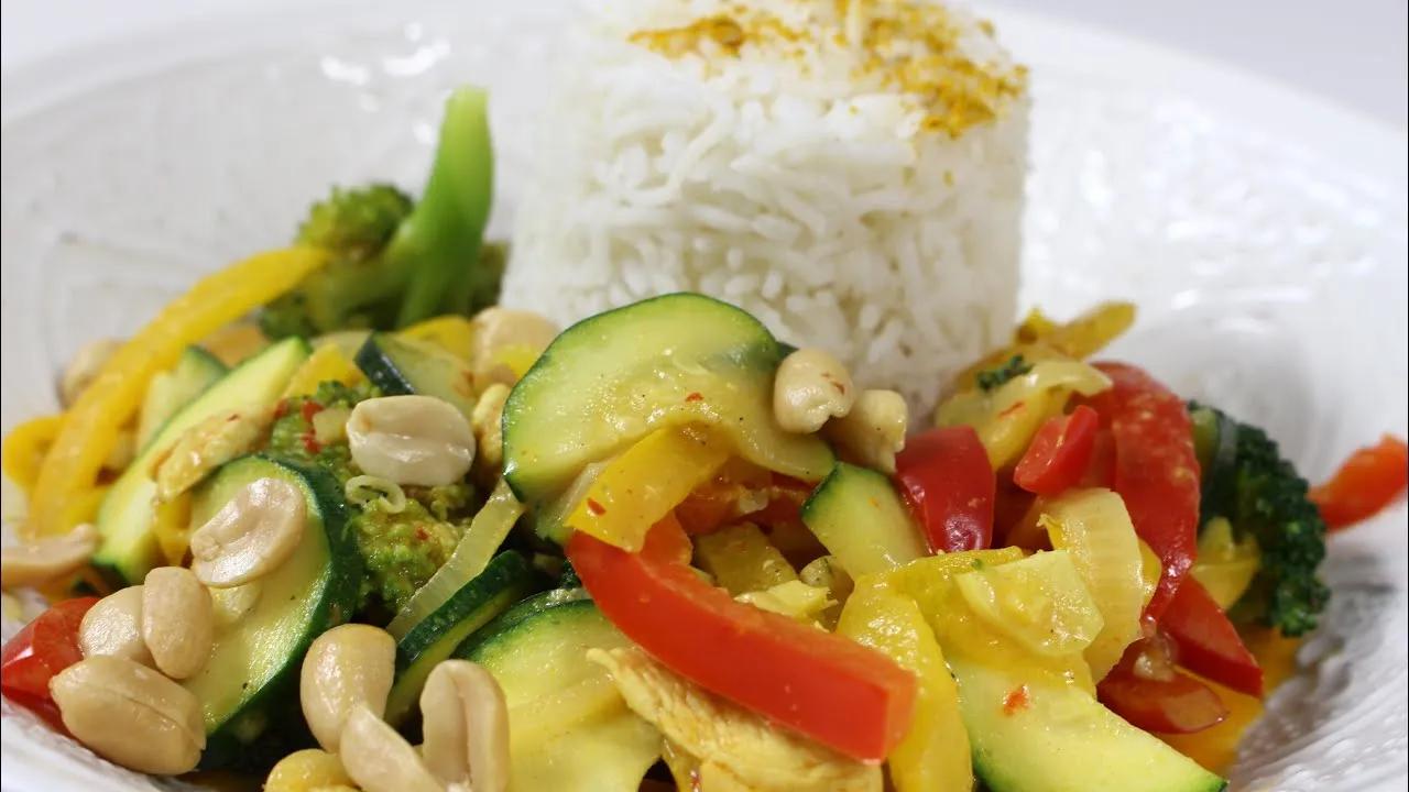 Mein Rezept für THAI CURRY | mit Gemüse und Hühnchen | So geht&amp;#39;ts! # ...