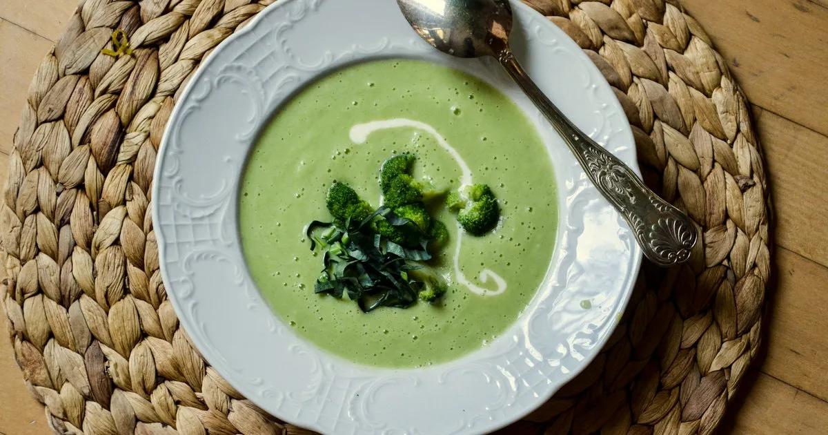 Broccoli Cremesuppe, feine Gemüsesuppe