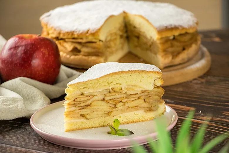 Gedeckter Apfelkuchen aus Mürbteig - Rezept | GuteKueche.de