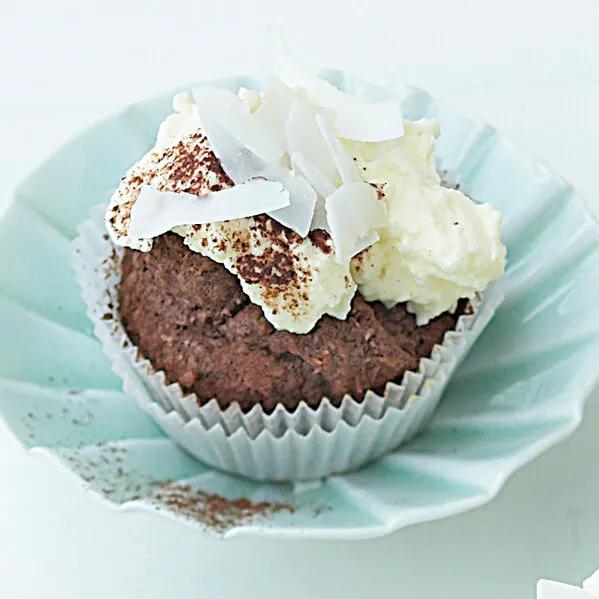 Schoko-Kokos-Cupcakes Rezept | Küchengötter