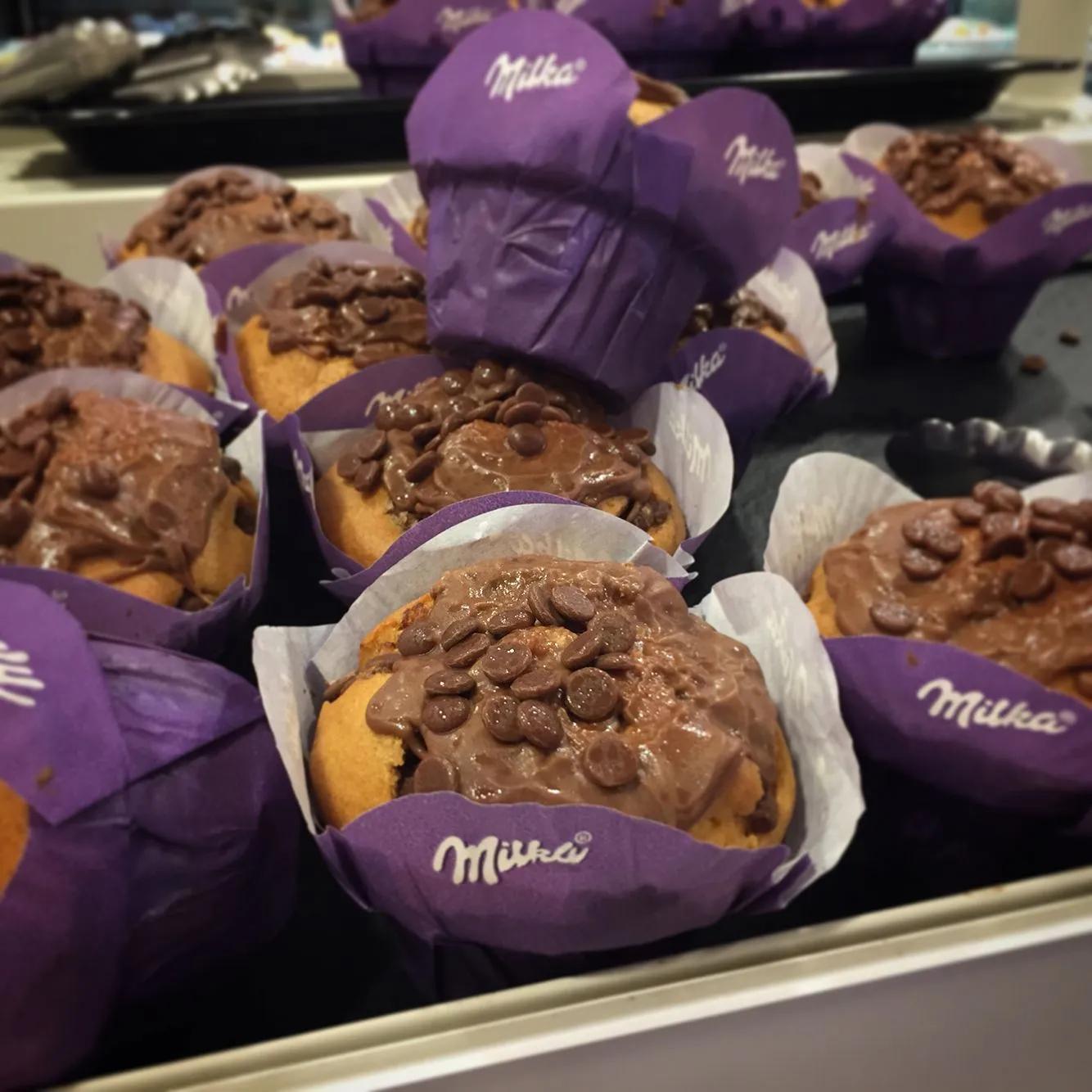 Muffins Milka chez Ikea