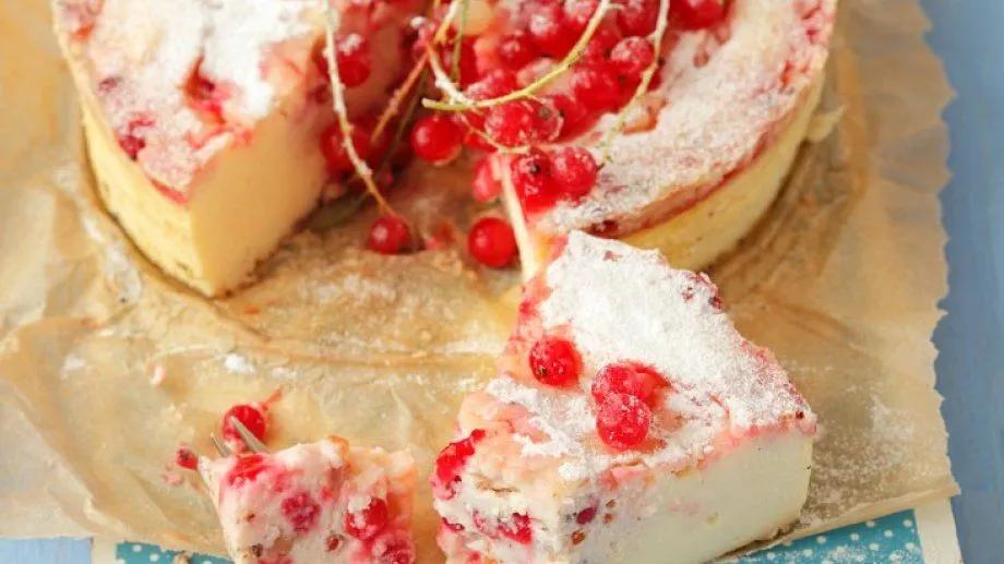 Schneller Johannisbeer-Käsekuchen | Rezept | Lebensmittel essen ...