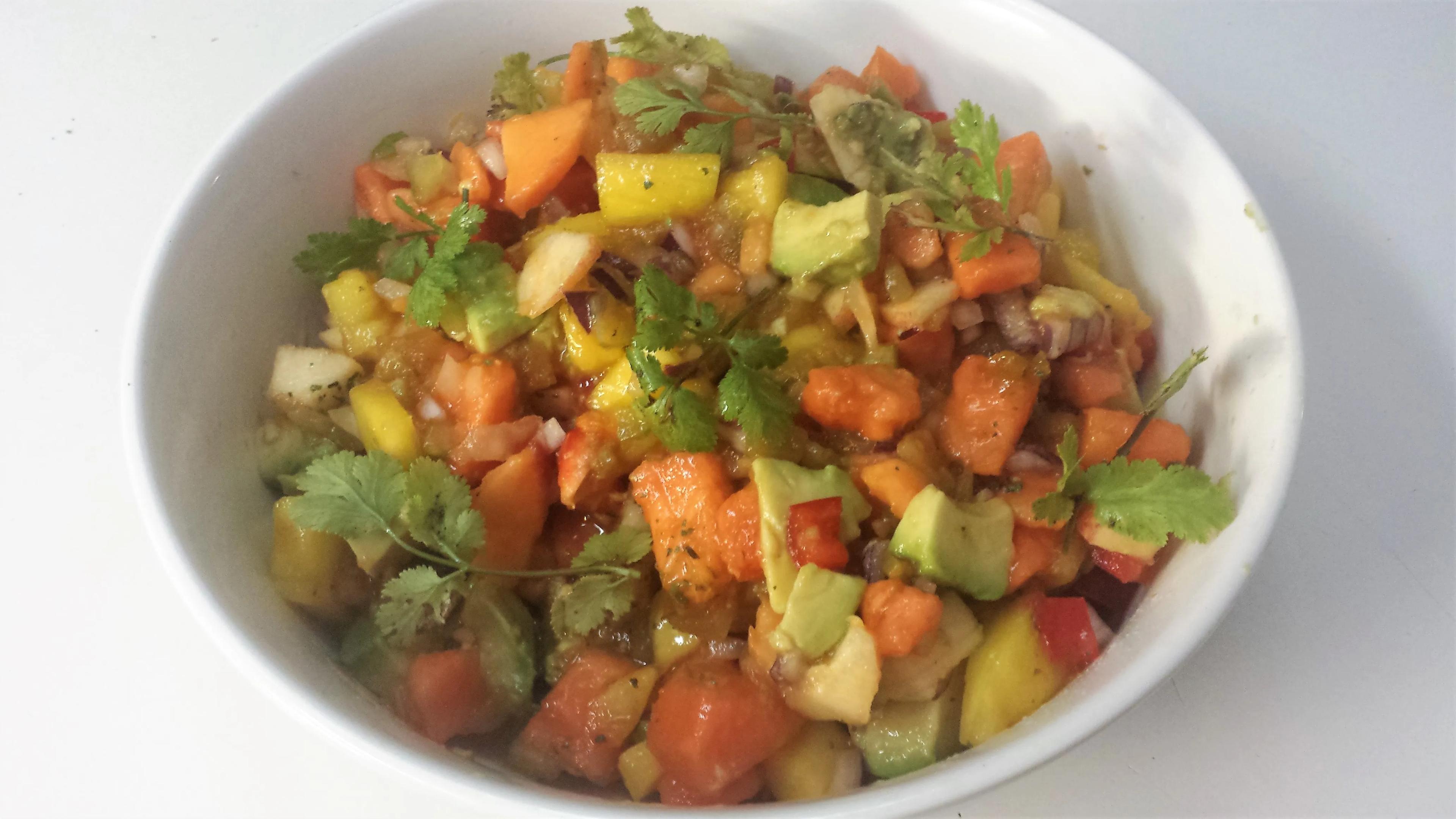 Mango Papaya Salsa Recipe | Allrecipes