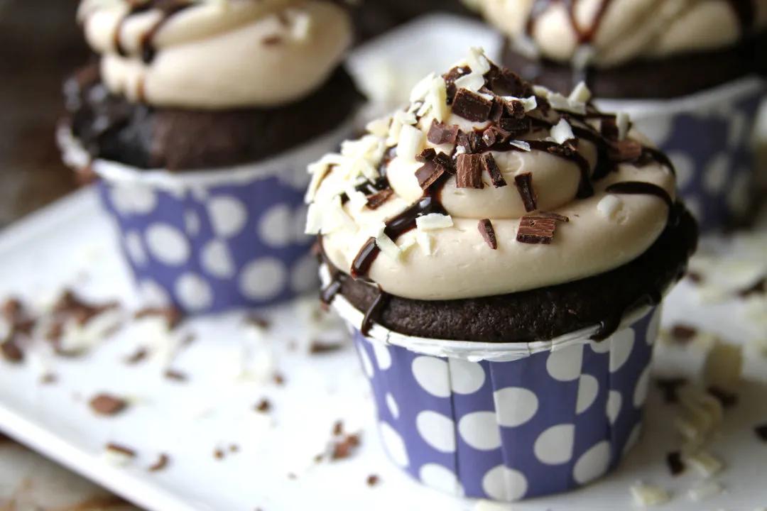 Triple Chocolate Cupcakes – A Cup of Sugar … A Pinch of Salt