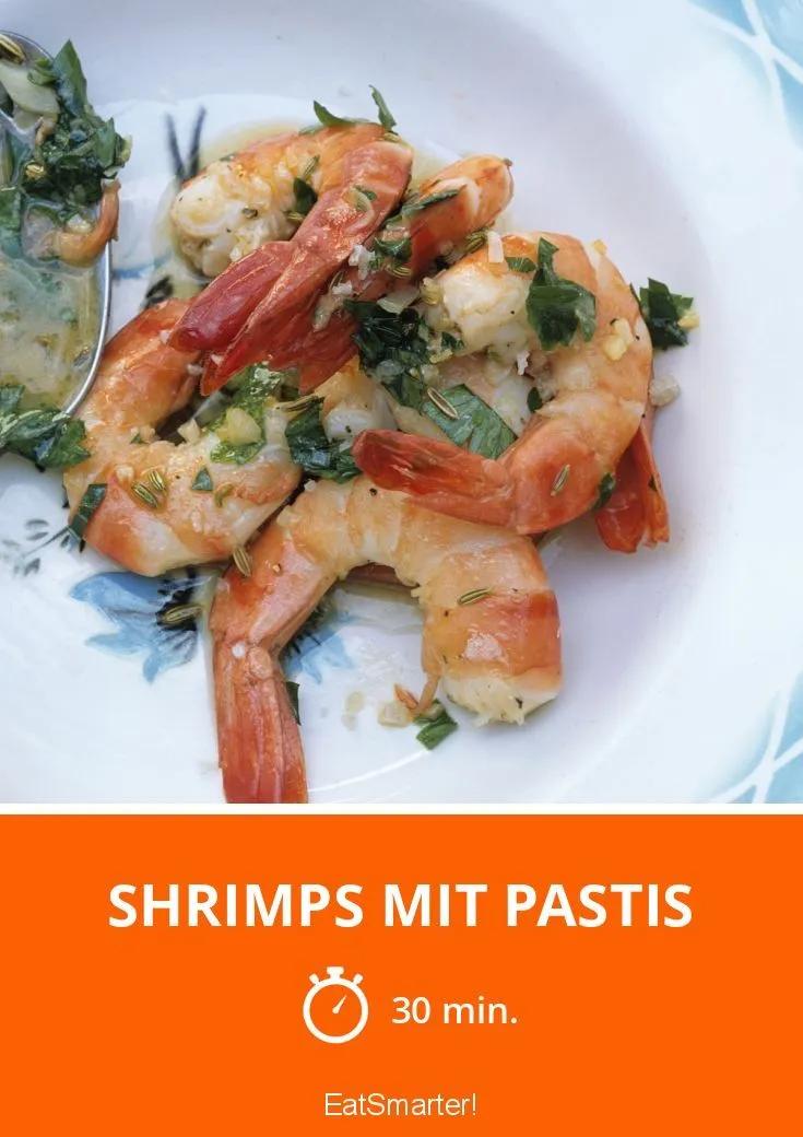 Shrimps mit Pastis | Rezept | Calamaris rezept, Rezepte, Lebensmittel essen