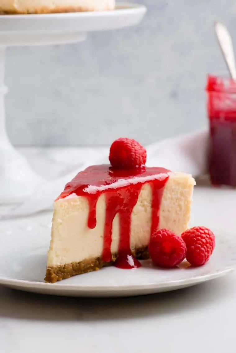 The BEST Vanilla New York Cheesecake Recipe ONLINE! (Silky, Smooth and ...