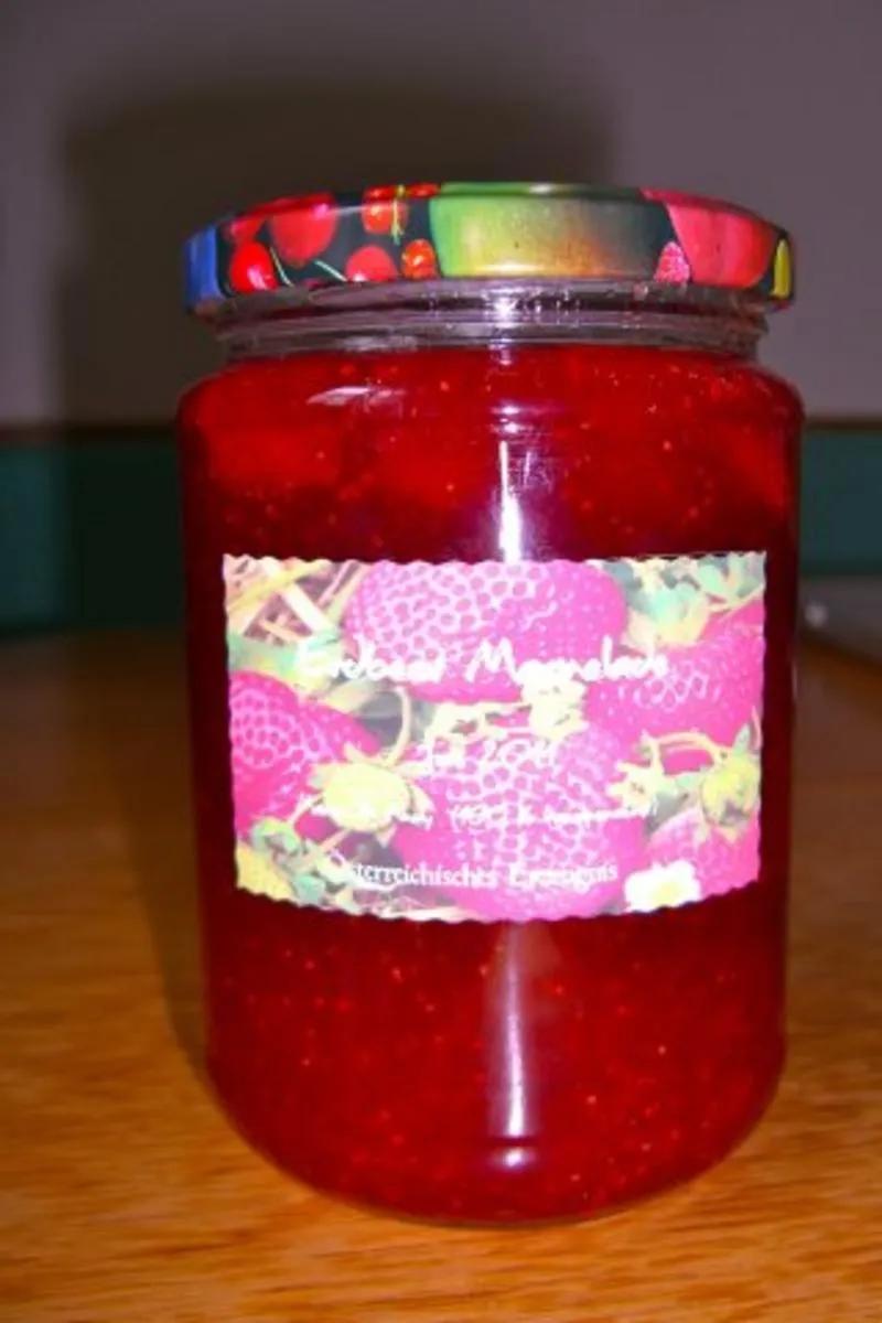 Erdbeermarmelade mit Erdbeeren und Gelierzucker 1:1 - Rezept mit Bild ...