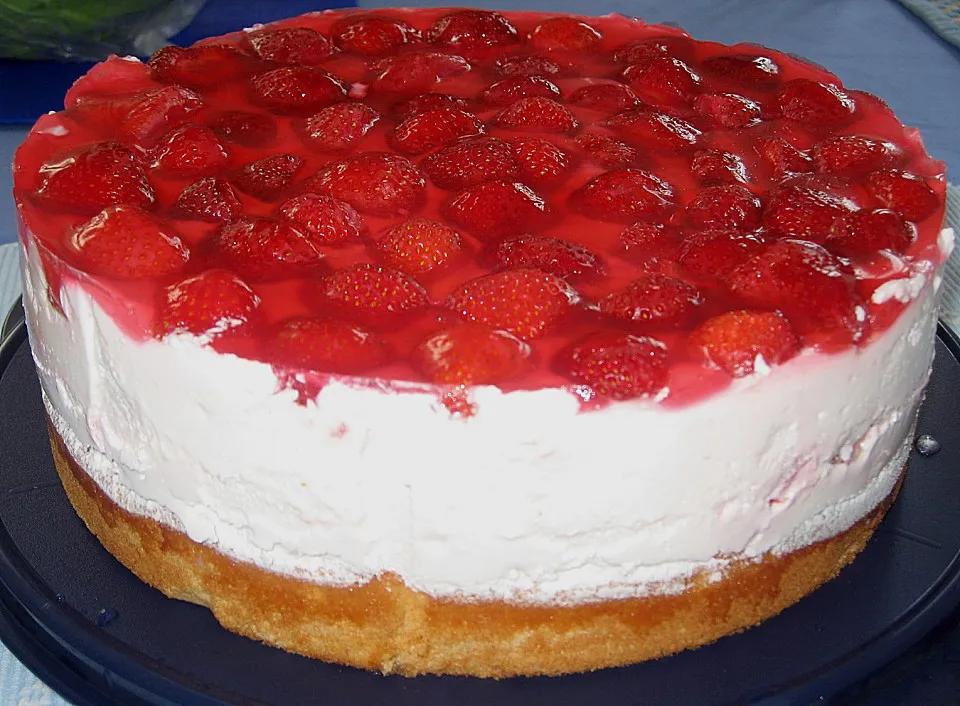 Erdbeer - Joghurt - Torte von DeniseK | Chefkoch.de