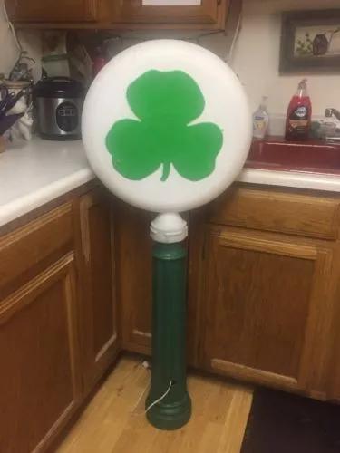 Rare-Blow-Mold-Union-St-Patrick-039-s-Day-Shamrock-Silhouette | Blow ...