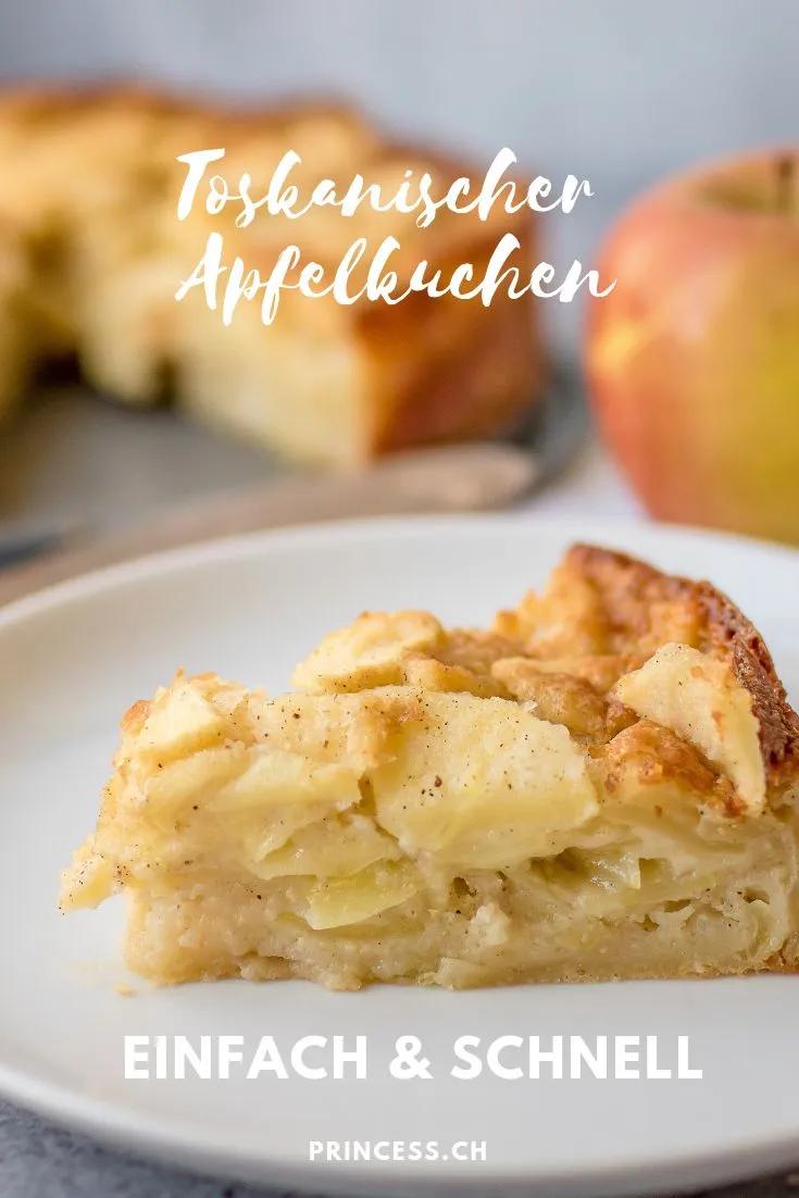 Apfelkuchen - super einfach &amp; schnell! Food-Blog Princess.ch | Rezept ...