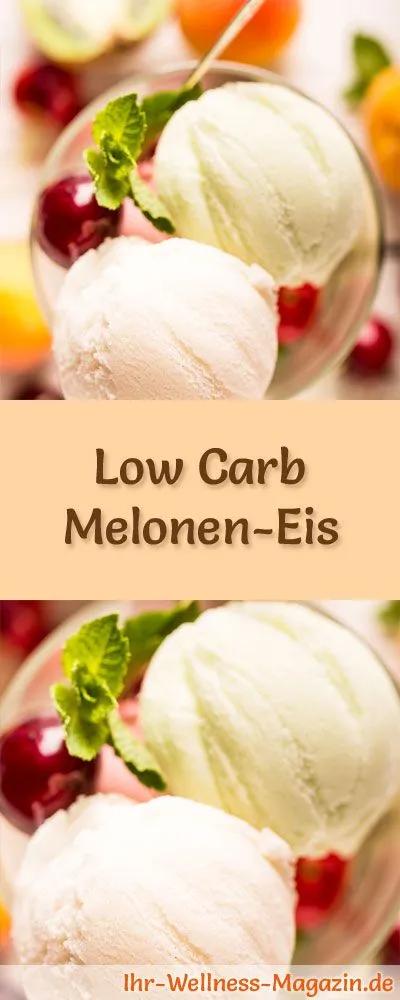 Schnelles Low Carb Meloneneis selber machen - gesundes Eis-Rezept ...