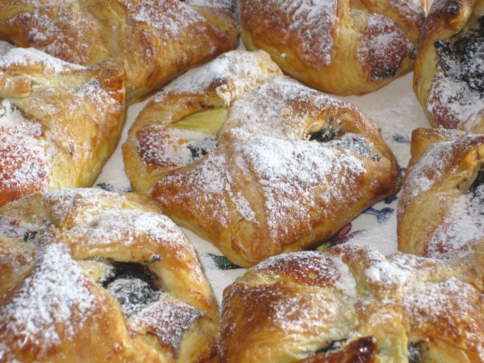 backe-backe-kuchen: Mohn- Quark- Blätterteigtaschen