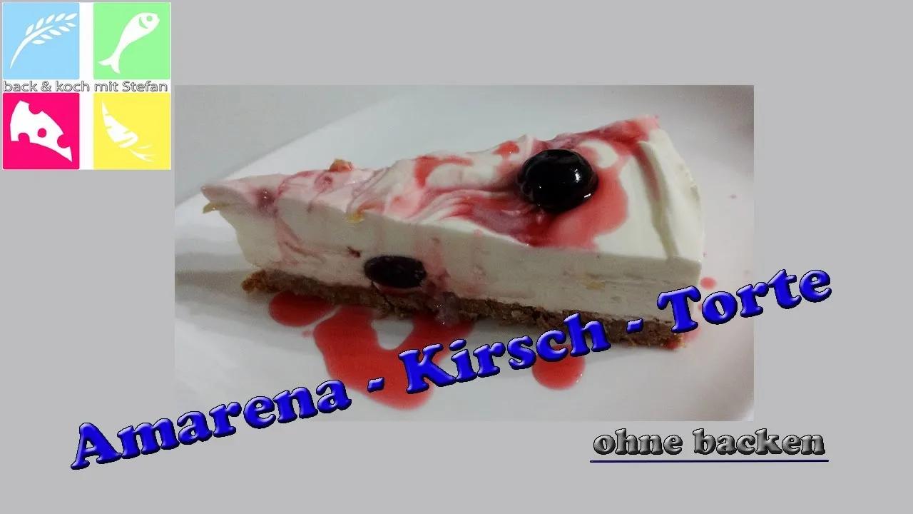 Amarena Kirsch Torte ohne backen / Rezept / Tutorial - YouTube