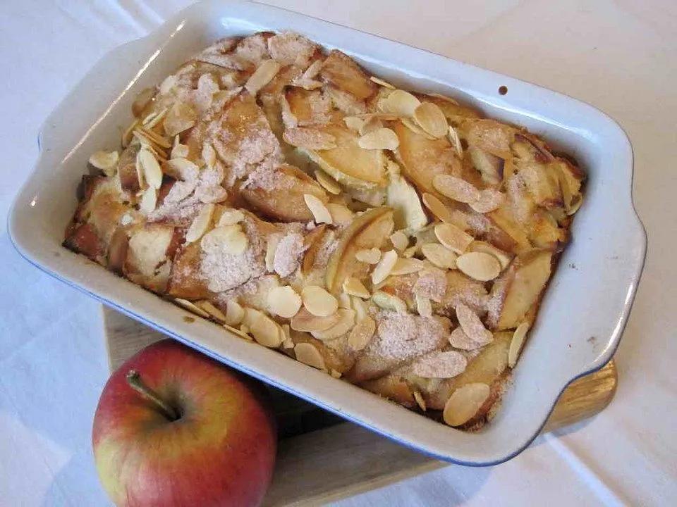 Apfel-Quark-Auflauf mit Gerste und Mandeln von Kitchenspirit| Chefkoch