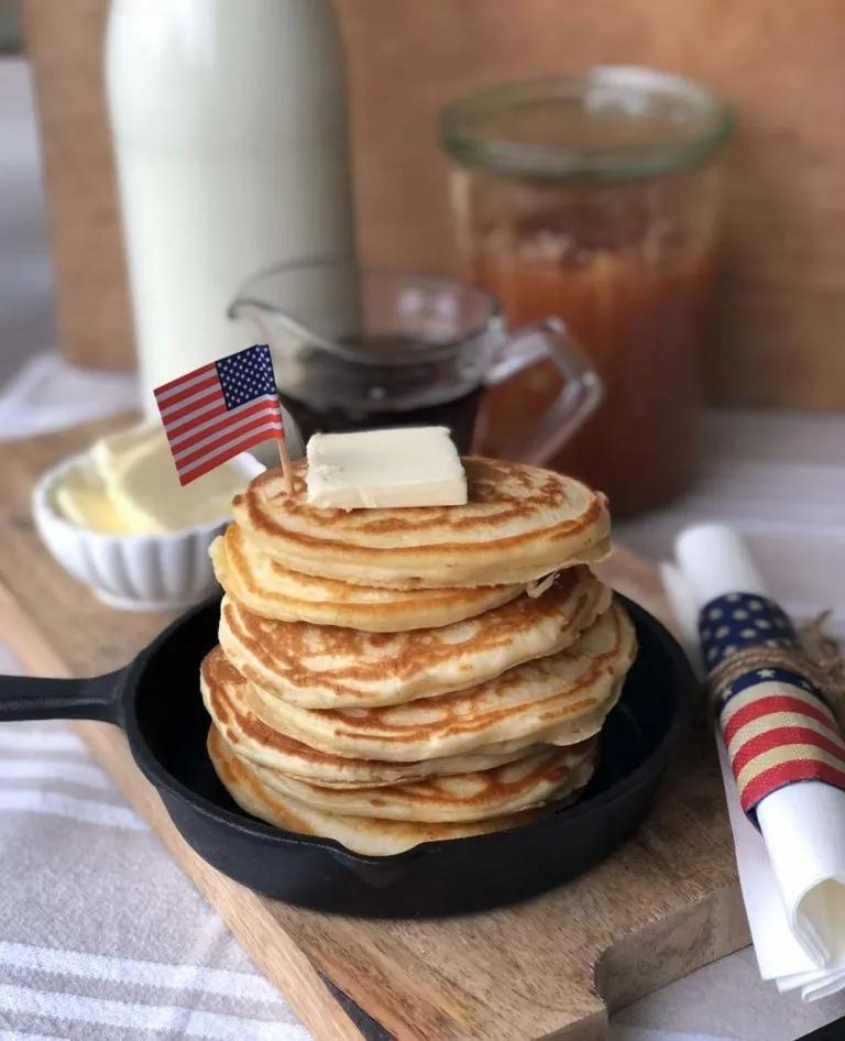 So gehts: Pancakes Rezept (Pfannkuchen) wie in den USA