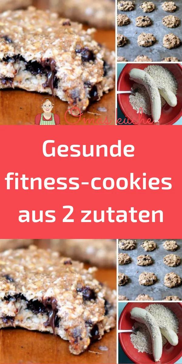 Gesunde fitness-cookies aus 2 zutaten Chocolate Brownie Cookies ...
