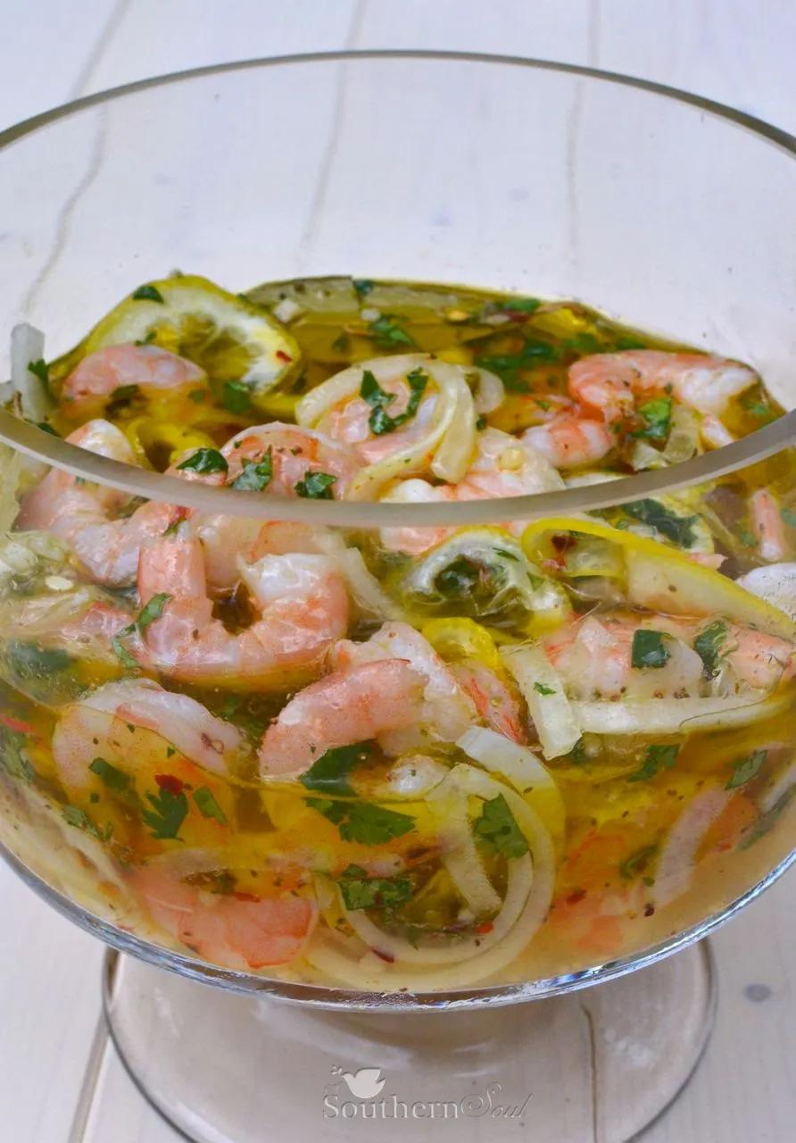 A Southern Soul: Pickled Shrimp