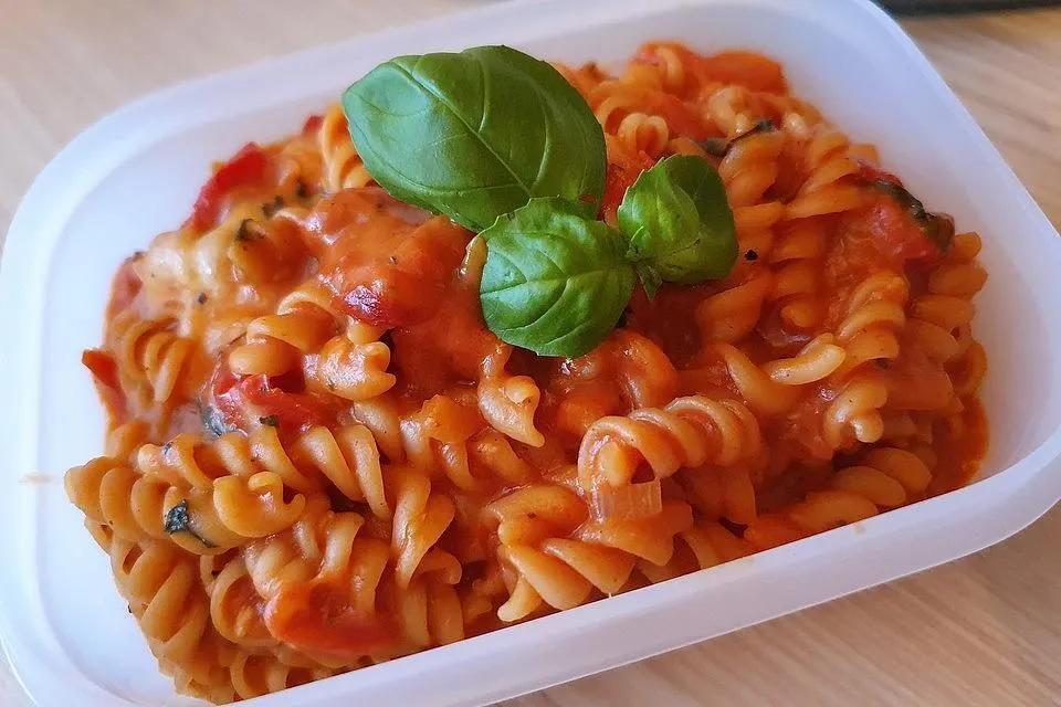 One Pot Pasta Tomate-Mozzarella von noname1270 | Chefkoch Mozarella ...
