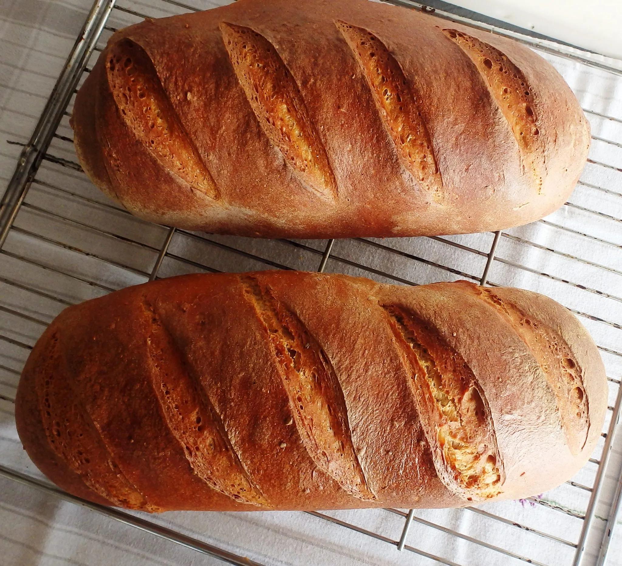 Weizen-Roggen-Mischbrot mit Sauerteig – ländlekitchen.at