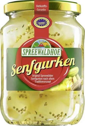 Spreewaldhof Original Spreewälder Senfgurken mit Senfkörnern 720ml | eBay