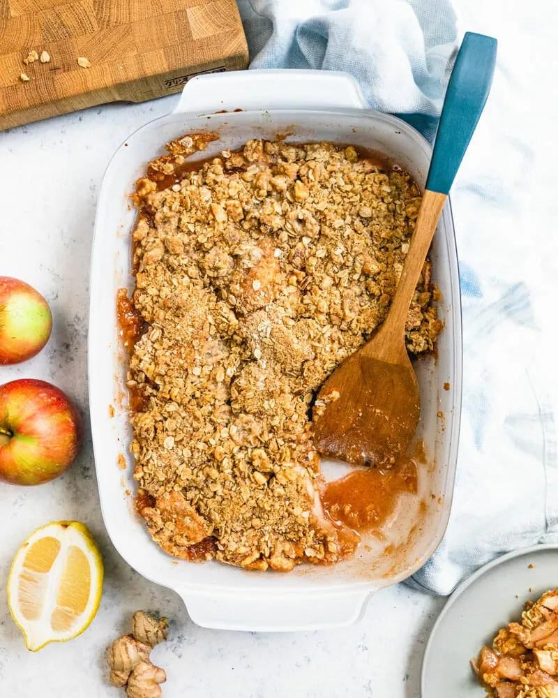 Easy Apple Crumble – A Couple Cooks