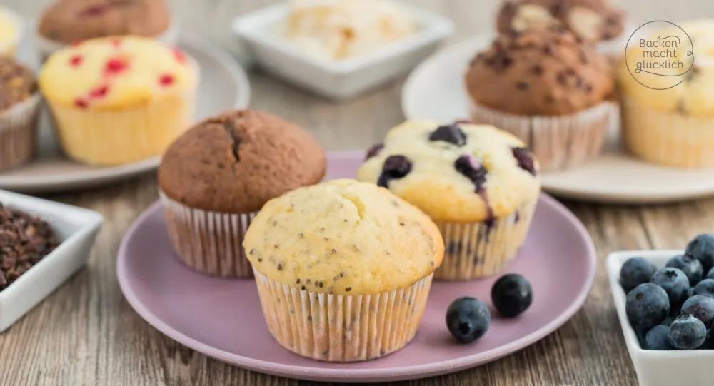 Das perfekte Muffin-Grundrezept mit Tipps und Varianten - so werden ...
